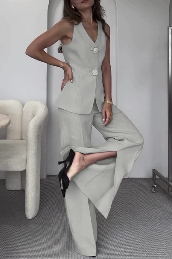 AZRIELLA – ELEGANT SOLID COLOR PATCHWORK