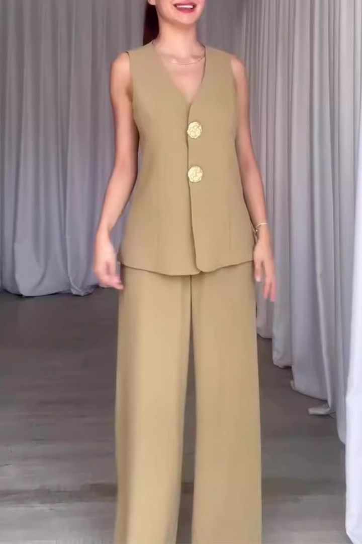 AZRIELLA – ELEGANT SOLID COLOR PATCHWORK