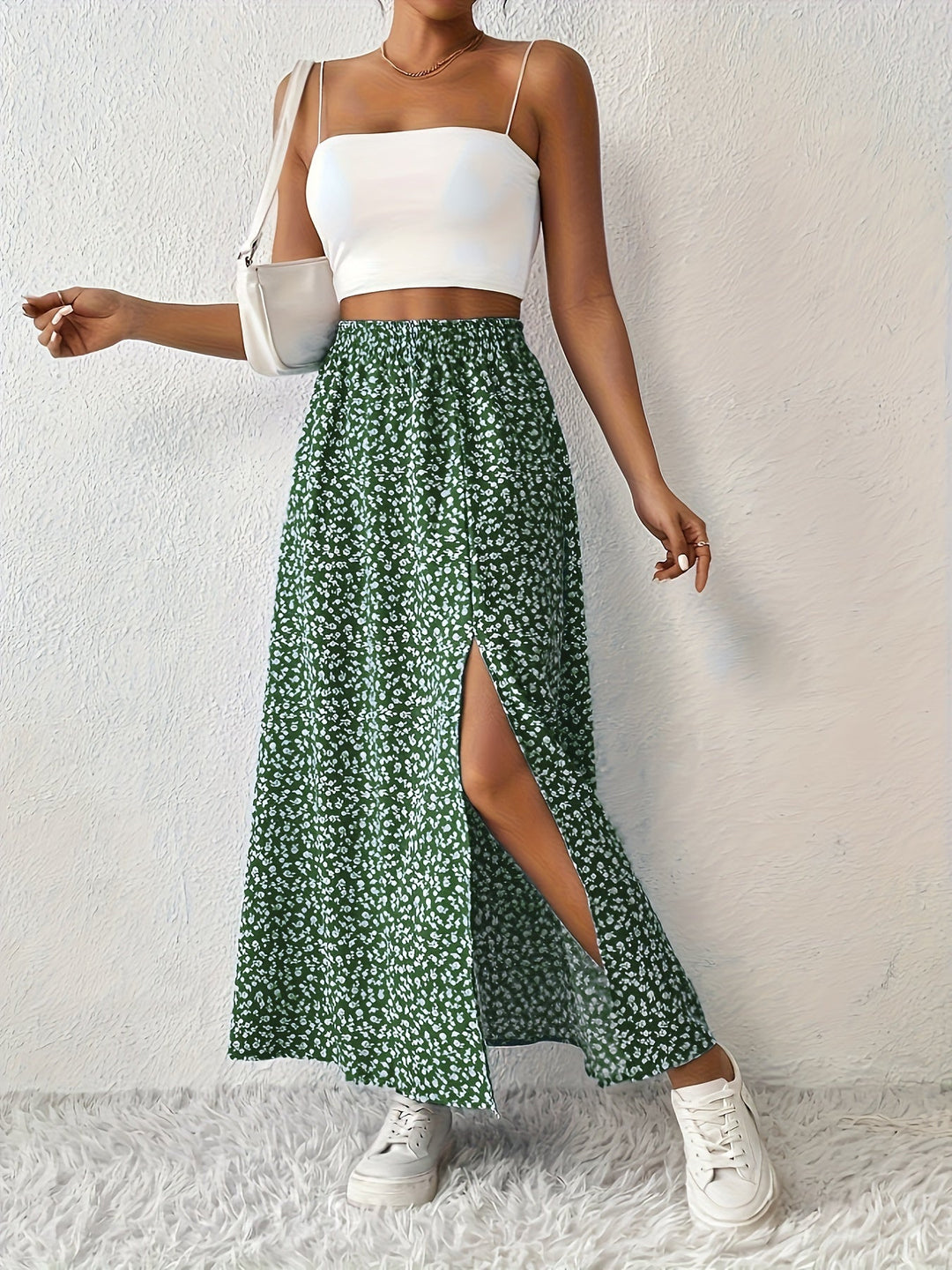 SOLYNNE – FLORAL PRINT MAXI ROCK