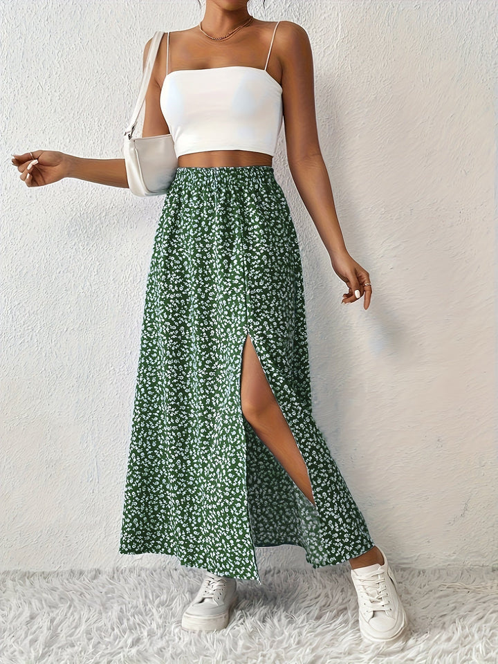 SOLYNNE – FLORAL PRINT MAXI ROCK