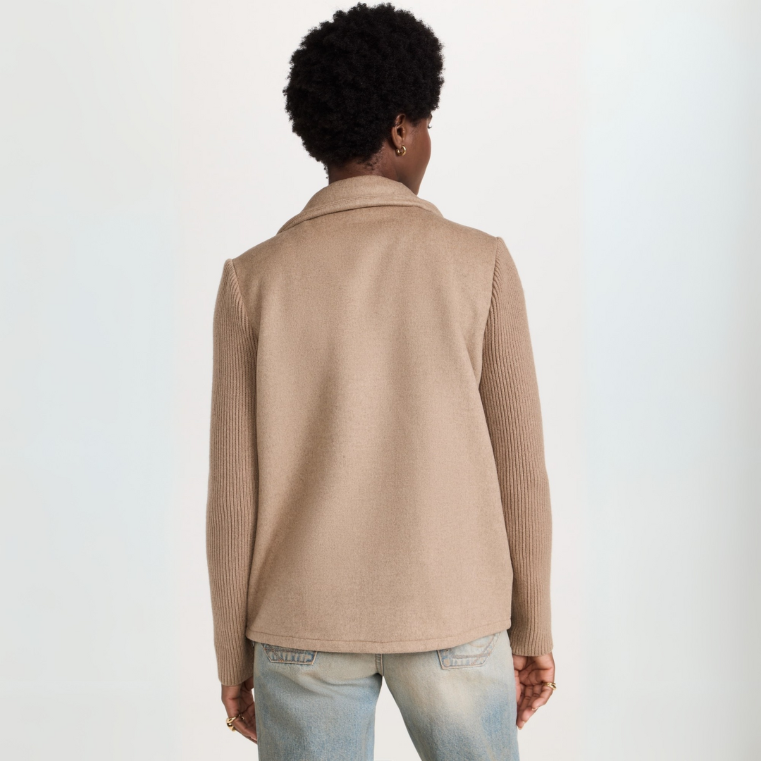 Helen - Knitted Blazer Coat