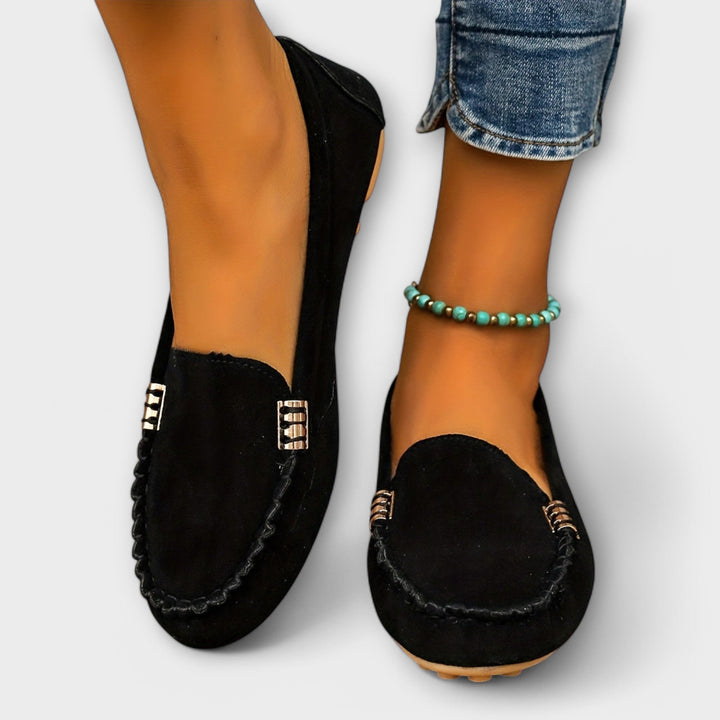ARALETHIA – MOCCASIN SLIP-ONS