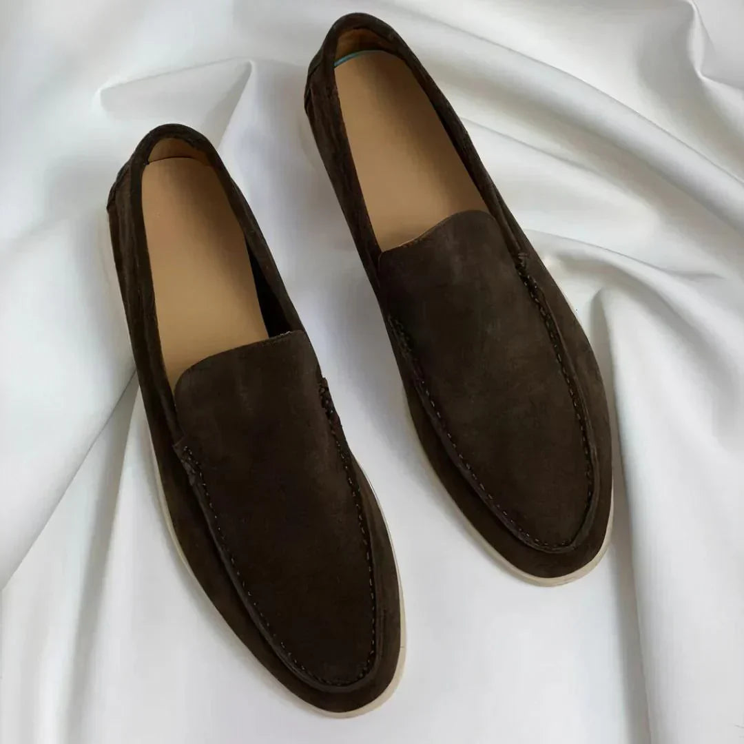 GIVALLI – ELEGANT SUEDE LOAFERS