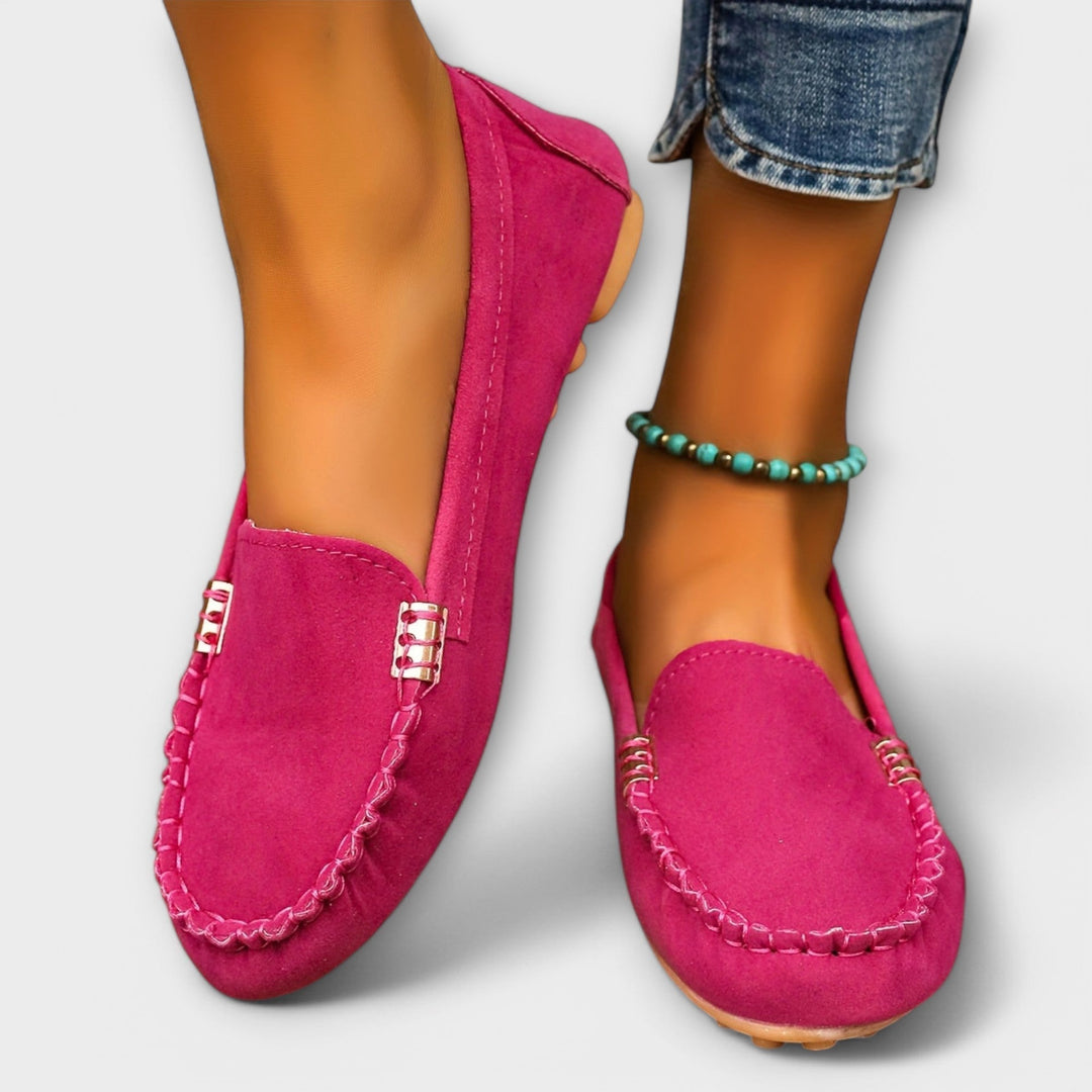 ARALETHIA – MOCCASIN SLIP-ONS