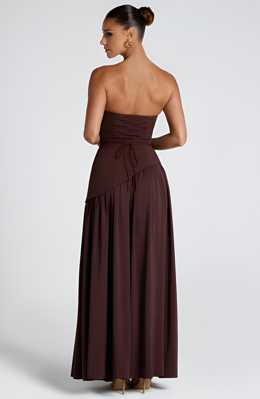 AURORA – RADIANT STRAPLESS EVENING GOWN