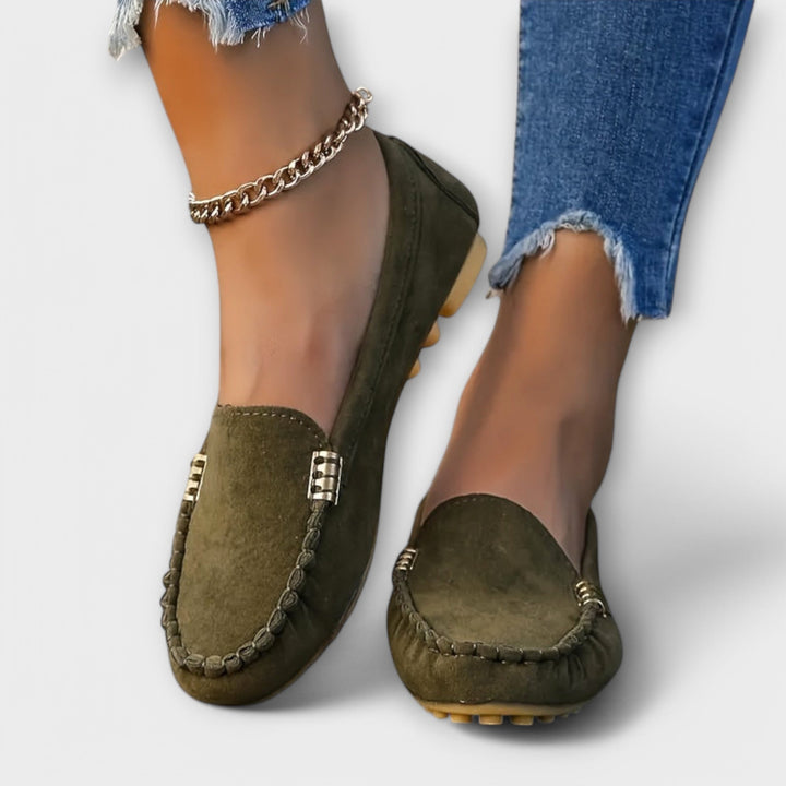ARALETHIA – MOCCASIN SLIP-ONS
