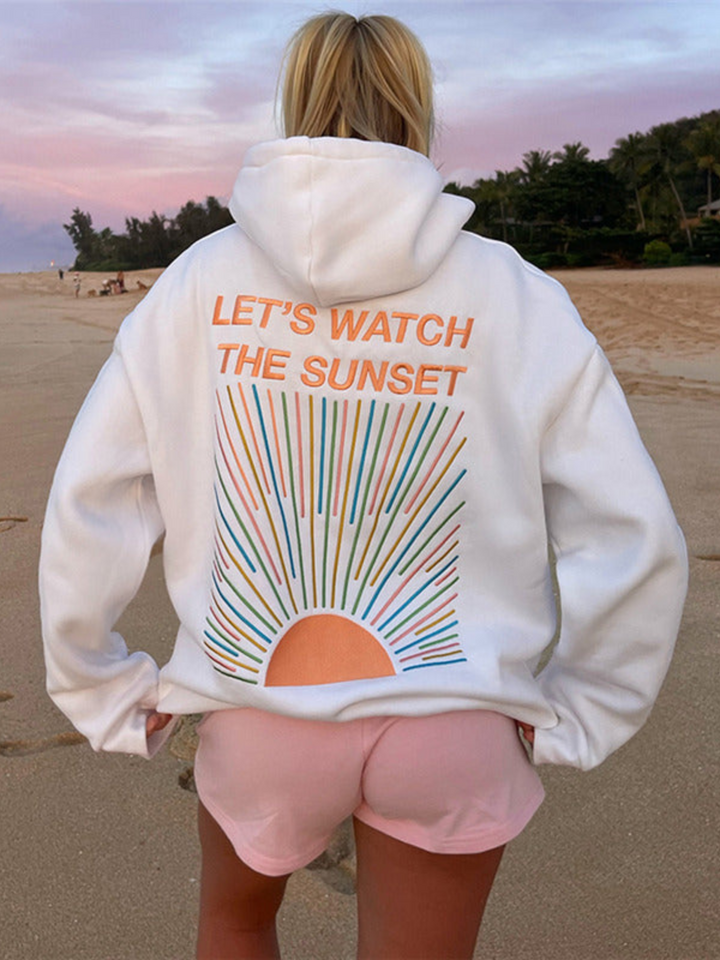 Fauna - Cozy Sunset Hoodie