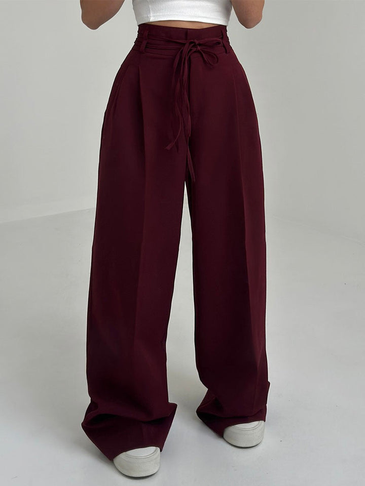 Josephine | High-Waisted Trousers with Wide Legs
