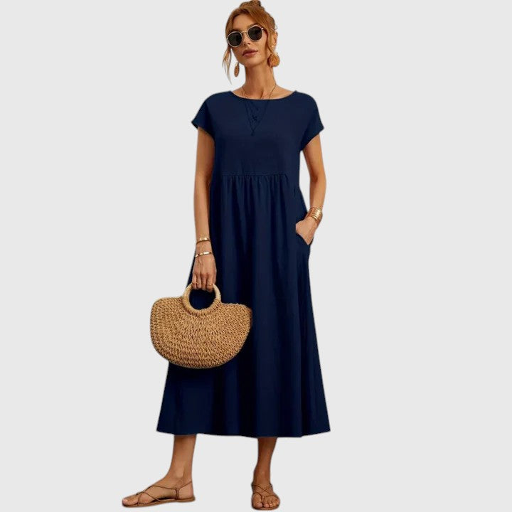 IVY – COMFORTABLE MIDI DRESS FOR EVERYDAY ELEGANCE
