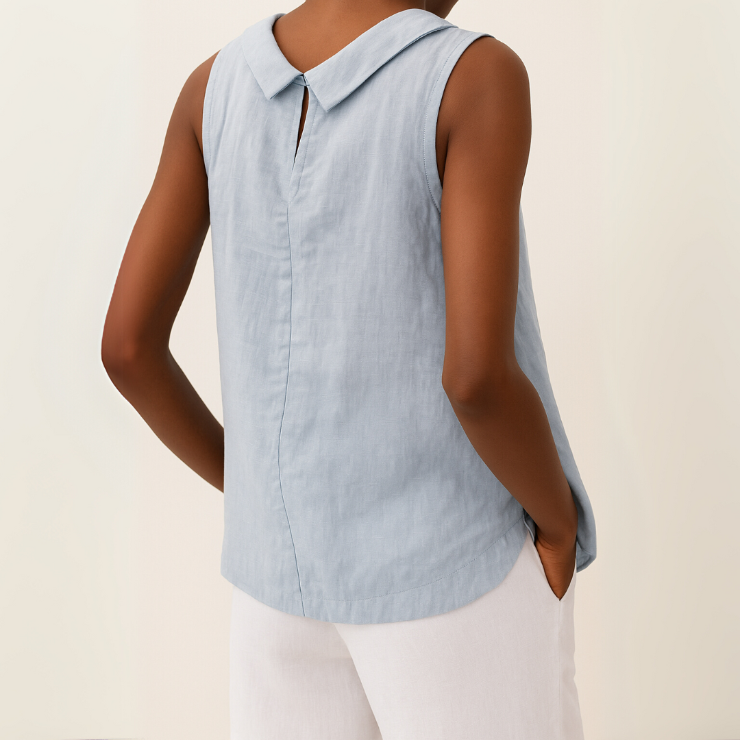 SERENELLE – SLEEVELESS ELEGANT TOP