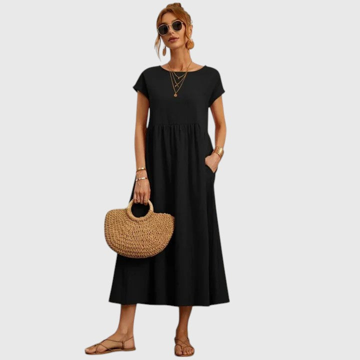 IVY – COMFORTABLE MIDI DRESS FOR EVERYDAY ELEGANCE
