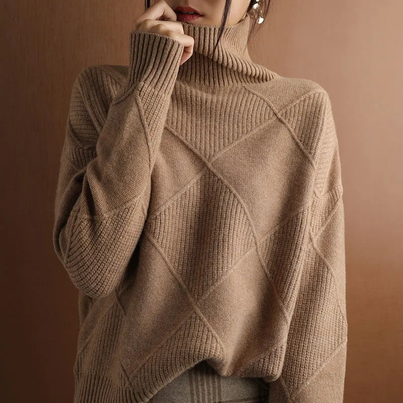 Lily - Chunky Turtleneck Sweater
