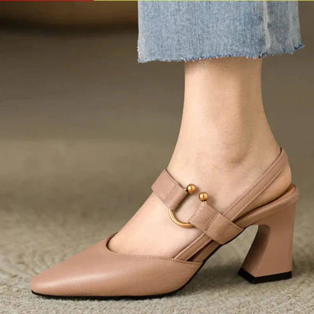 SOLYNTHA – SUPPORTIVE SLINGBACK HEELS WITH ELEGANT DETAILS