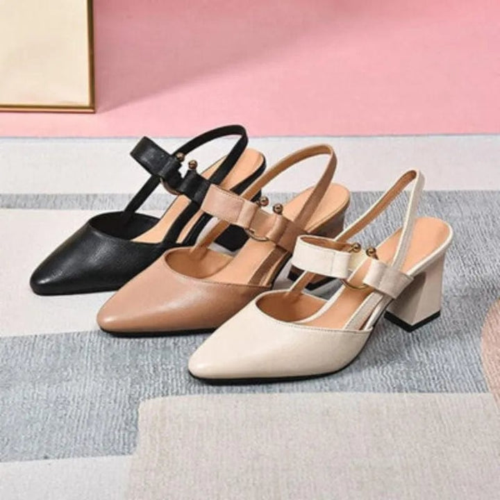 SOLYNTHA – SUPPORTIVE SLINGBACK HEELS WITH ELEGANT DETAILS