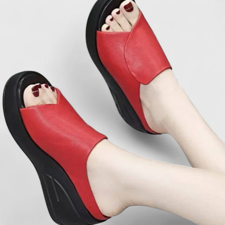 ZEYTHANA – ORTHOPEDIC WEDGE SANDALS