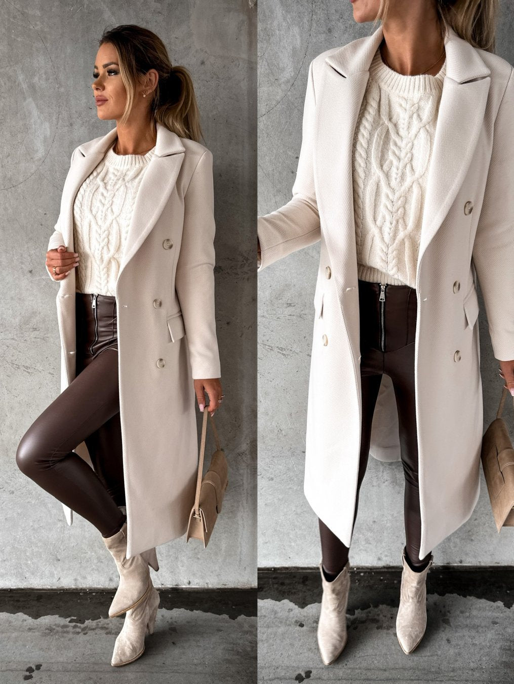 NORA – CLASSIC DOUBLE-BREASTED COAT