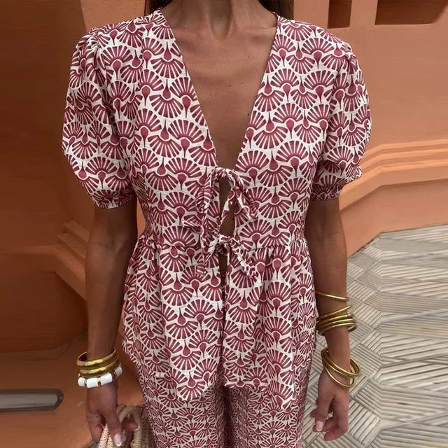 Lynor - Casual Chic Two-Piece Set