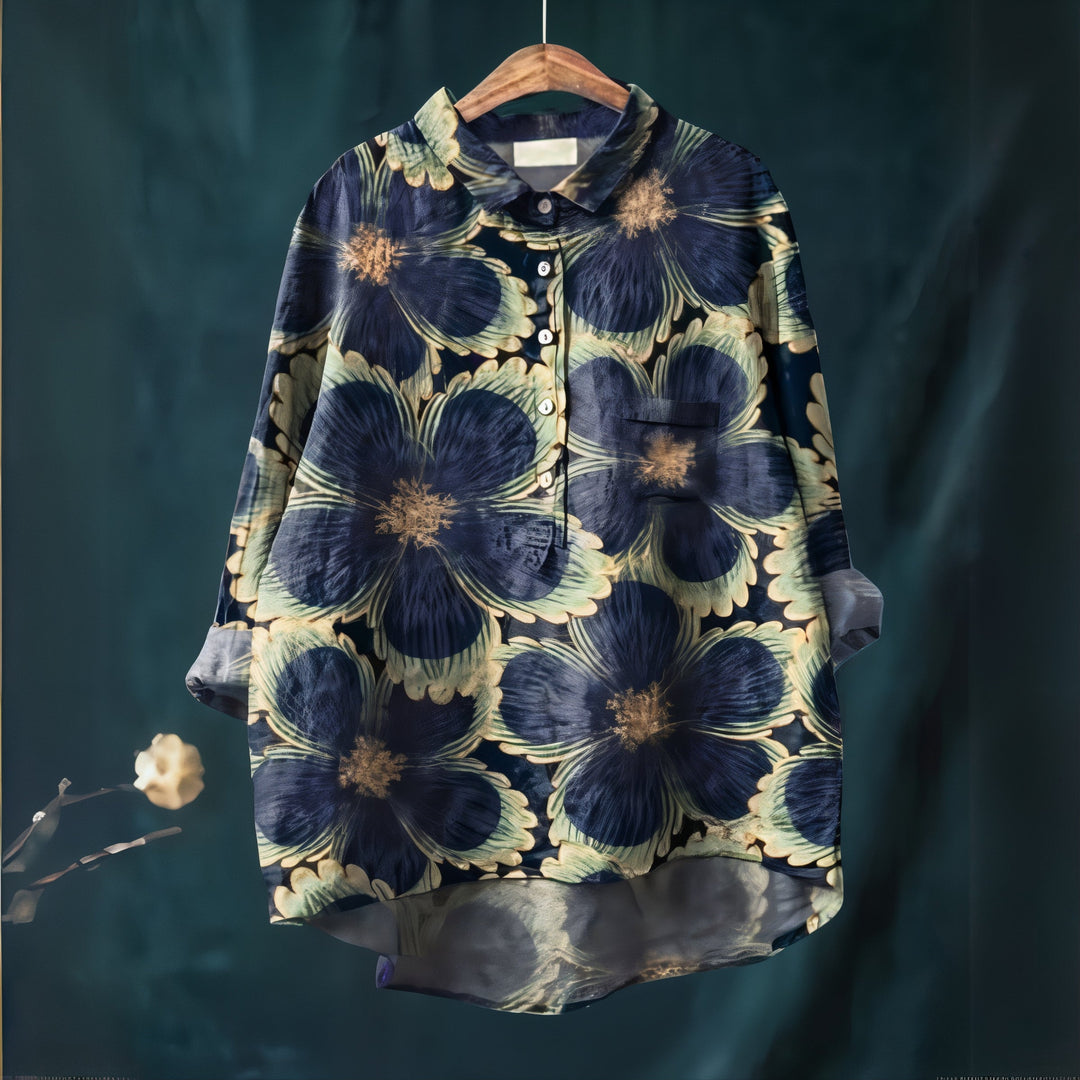 Fiona | Blouse with Romantic Floral Print
