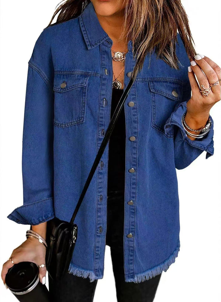MARALYNNA – CLASSIC EVERYDAY DENIM JACKET