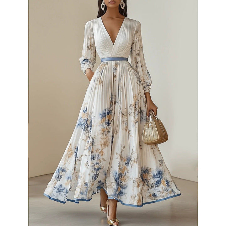 Charmaine - Elegant Pleated Dress