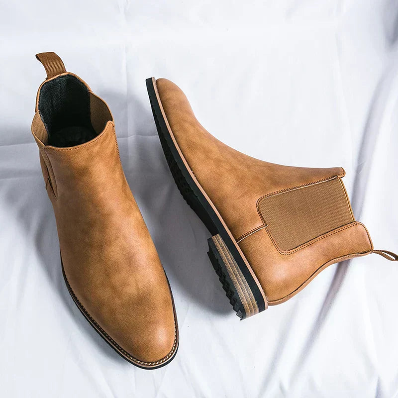 Kayden - Leather Chelsea Boots