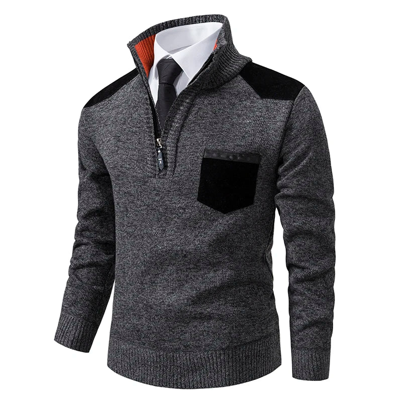 Ben - Refined Quarter-Zip Sweater