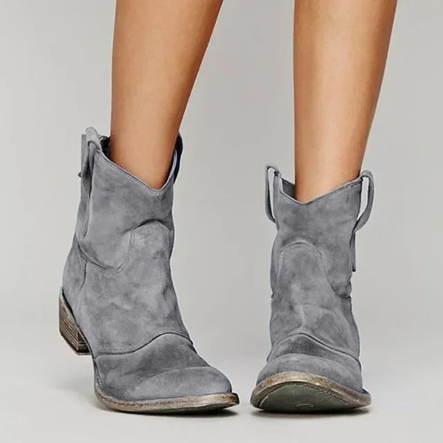 Quinley | Vintage Western Ankle Boots
