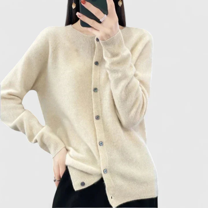 Jovianelle - Comfortable Cardigan