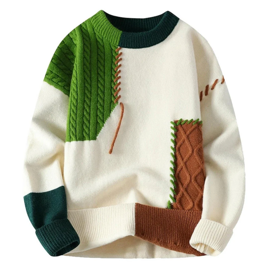 VELISINDRA – PATCHWORK PULLOVER