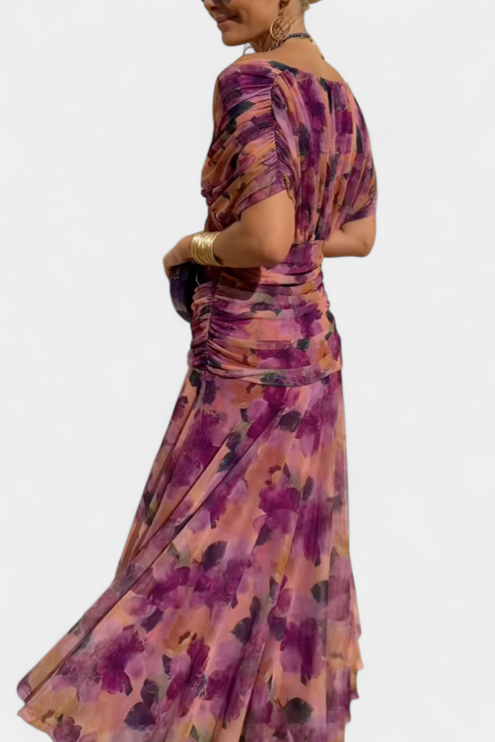 ORELITHYNE – ROMANTIC LONG FLORAL DRESS