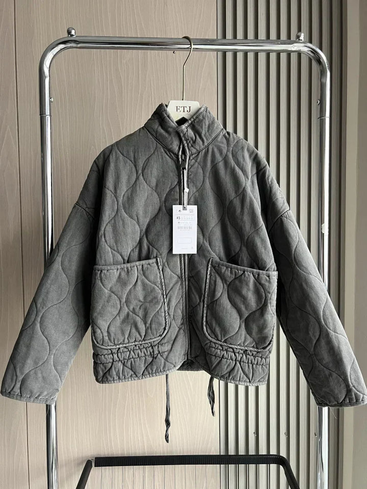 ISOLDE – VINTAGE COTTON QUILTED JACKET