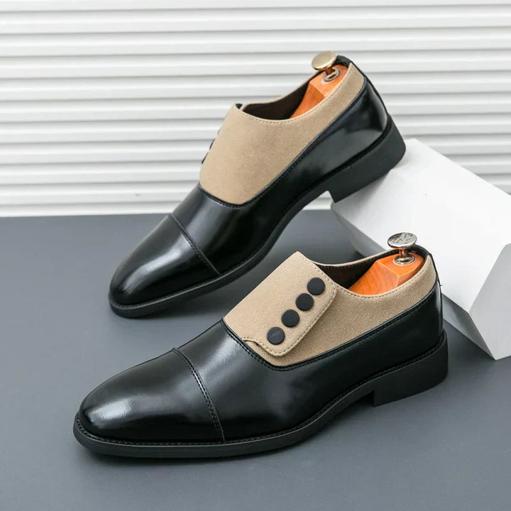 Alessandro Verdi Leather Derby Shoes