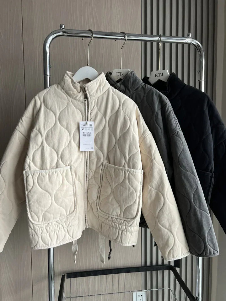 ISOLDE – VINTAGE COTTON QUILTED JACKET