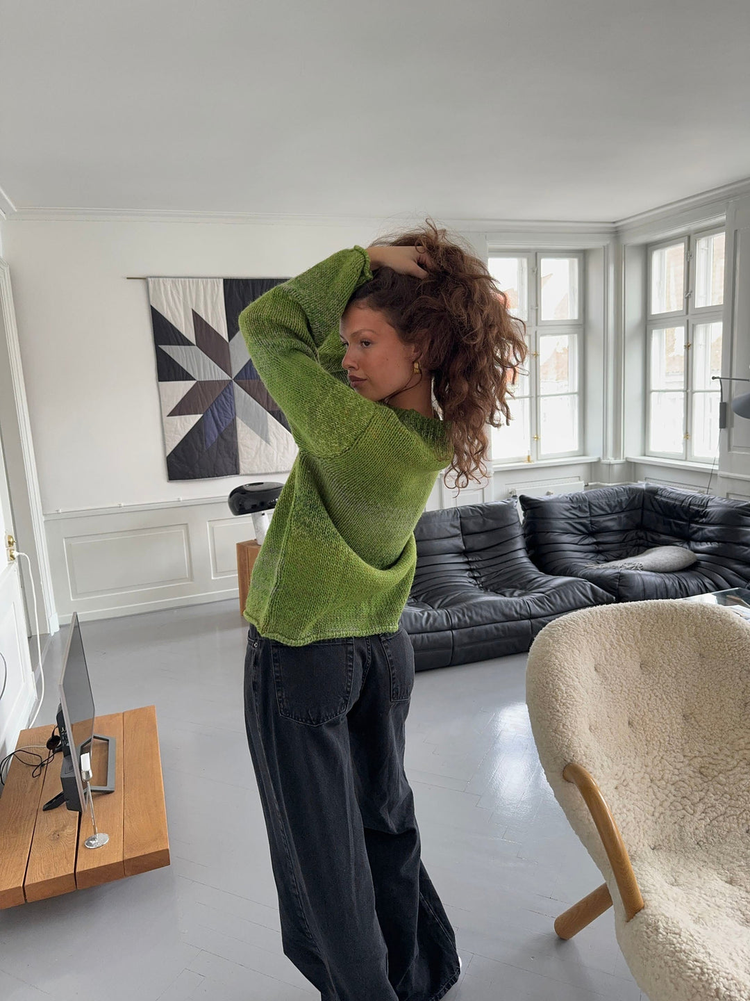 Faelynth – Multicolored Knit Sweater