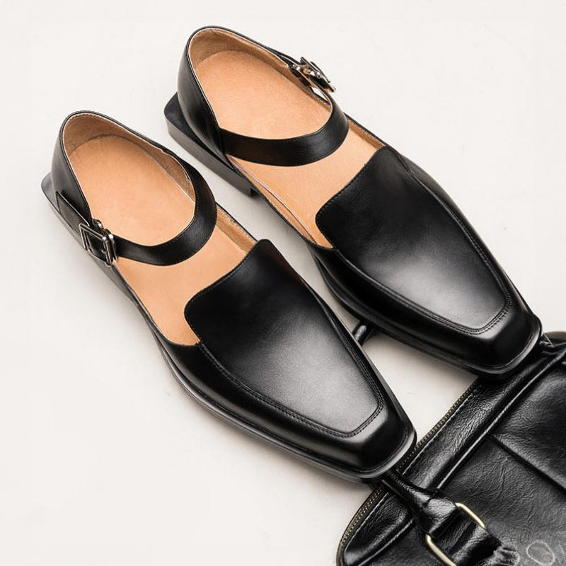 Oliver - Black Sandals
