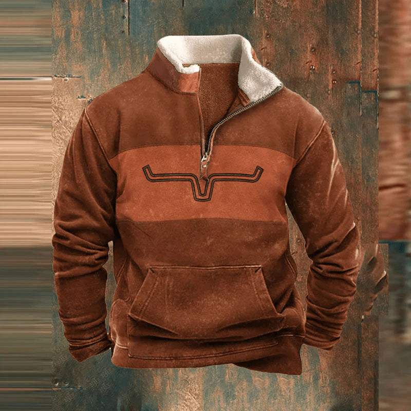AURALYSYN – GRAPHIC ZIP-UP SWEATSHIRT FOR MEN