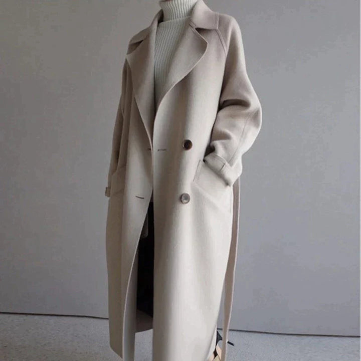 Ella - Longline Wool Coat