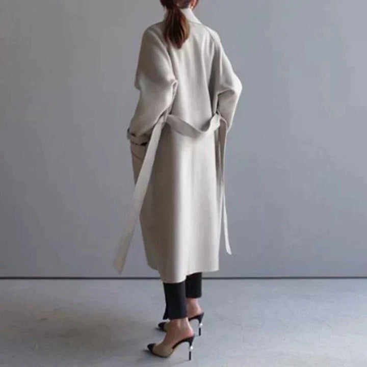 Ella - Longline Wool Coat
