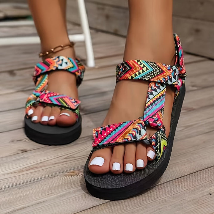 ELVARA – ORTHOPEDIC SAFARI SANDALS