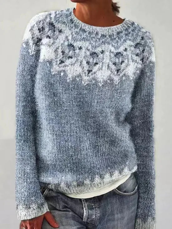 FENNA – RETRO KNITTED SWEATER