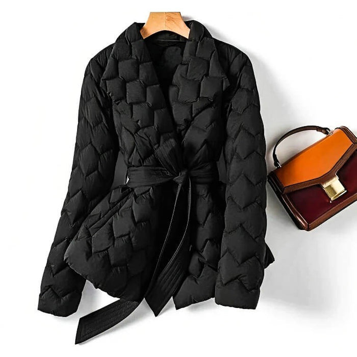 Reina – Stylish Quilted Down Coat
