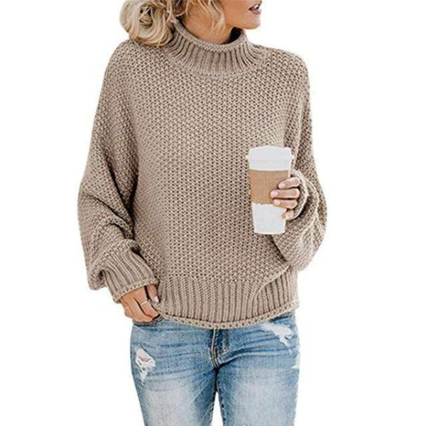 FAELYSANDRA – LOOSE KNIT PULLOVER SWEATER