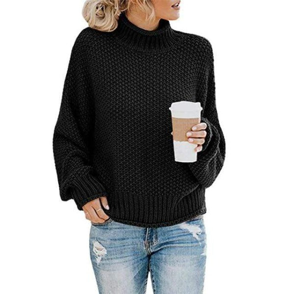 FAELYSANDRA – LOOSE KNIT PULLOVER SWEATER