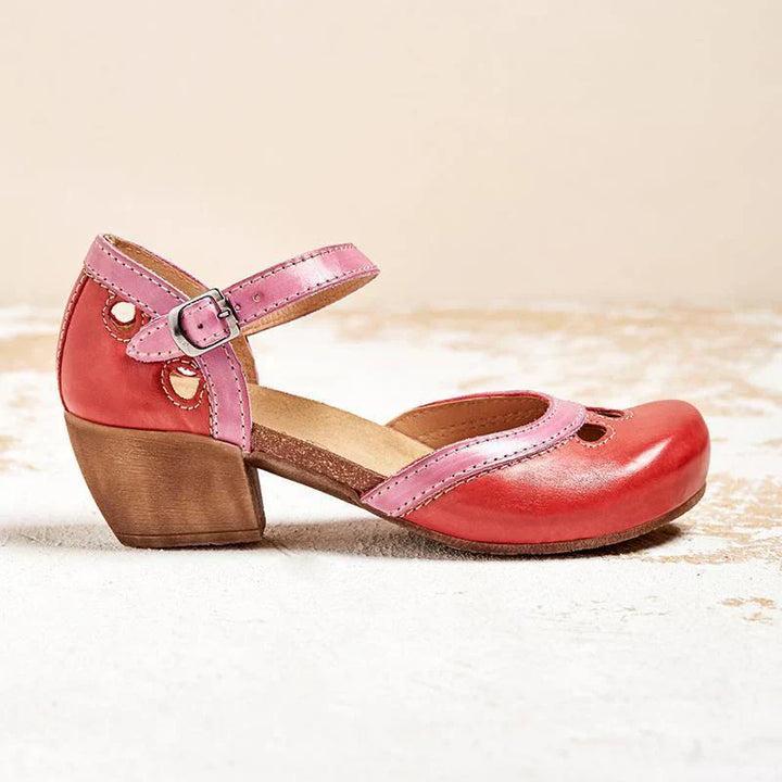 FRIA – COMFORTABLE LOW-HEEL SANDALS