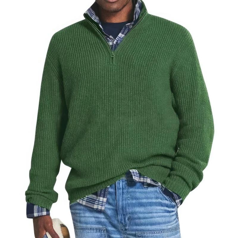 Arlen | Knitted Zip Sweater for Men