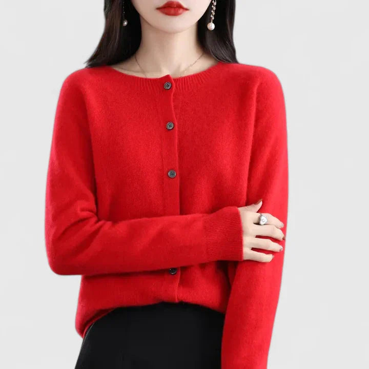 Jovianelle - Comfortable Cardigan