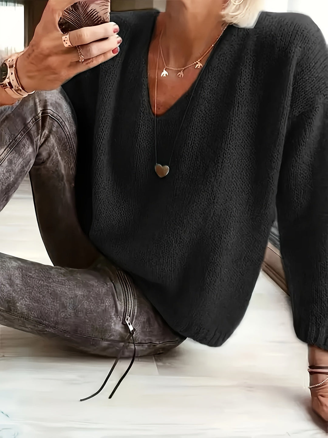 ELOWYNNE – WOMEN’S KNIT SWEATER