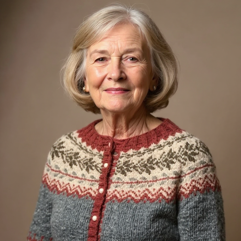 Atasha - Vintage  Icelandic Cardigan