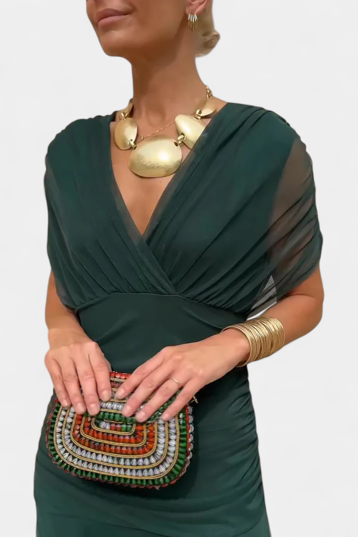 ORELITHYNE – ROMANTIC LONG FLORAL DRESS