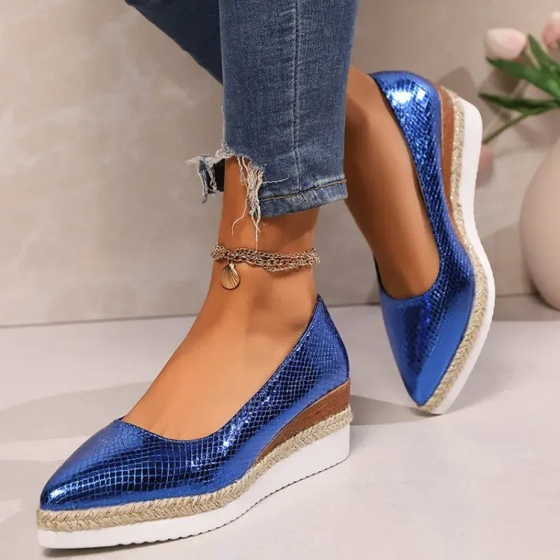 CAELYNTHIA – TOE ORTHOPEDIC WEDGE HEELS
